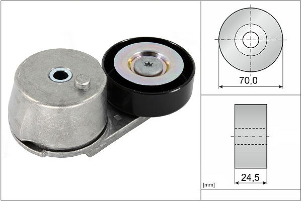 SCHAEFFLER INA Remstrammer, kilerem 534070410 for VAUXHALL CHEVROLET CHEVROLET (SGM)