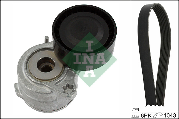 SCHAEFFLER INA Kileremssæt 529041910 for VAUXHALL OPEL CITROËN DS PEUGEOT