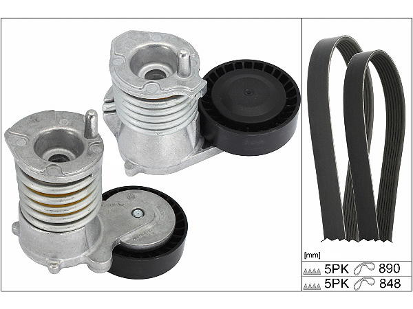 SCHAEFFLER INA Kileremssæt 529047710 for FORD VOLVO