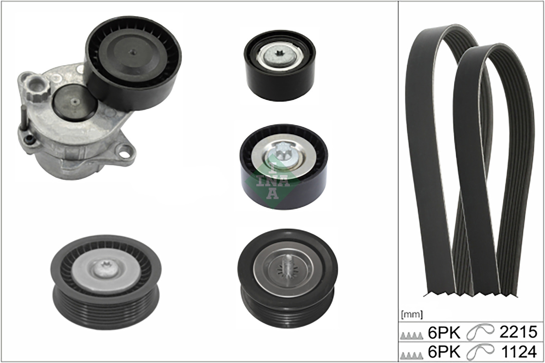SCHAEFFLER INA Kileremssæt 529058910 for MERCEDES-BENZ