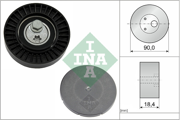 SCHAEFFLER INA Strammehjul, kilerem 531088010 for VW