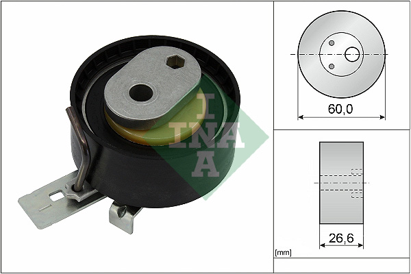 SCHAEFFLER INA Strammehjul, tandrem 531093810 for VOLVO GEELY