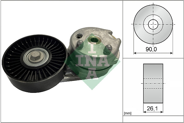 SCHAEFFLER INA Remstrammer, kilerem 534066810 for LAND ROVER