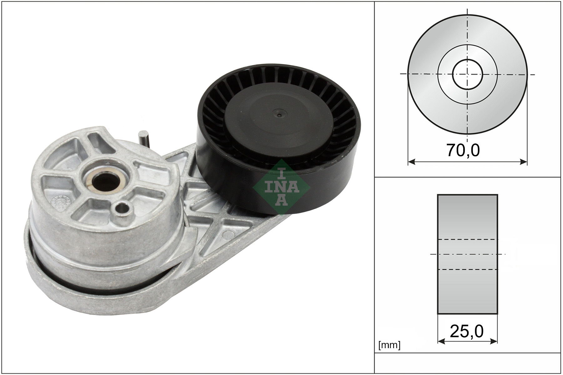 SCHAEFFLER INA Remstrammer, kilerem 534072510 for FORD