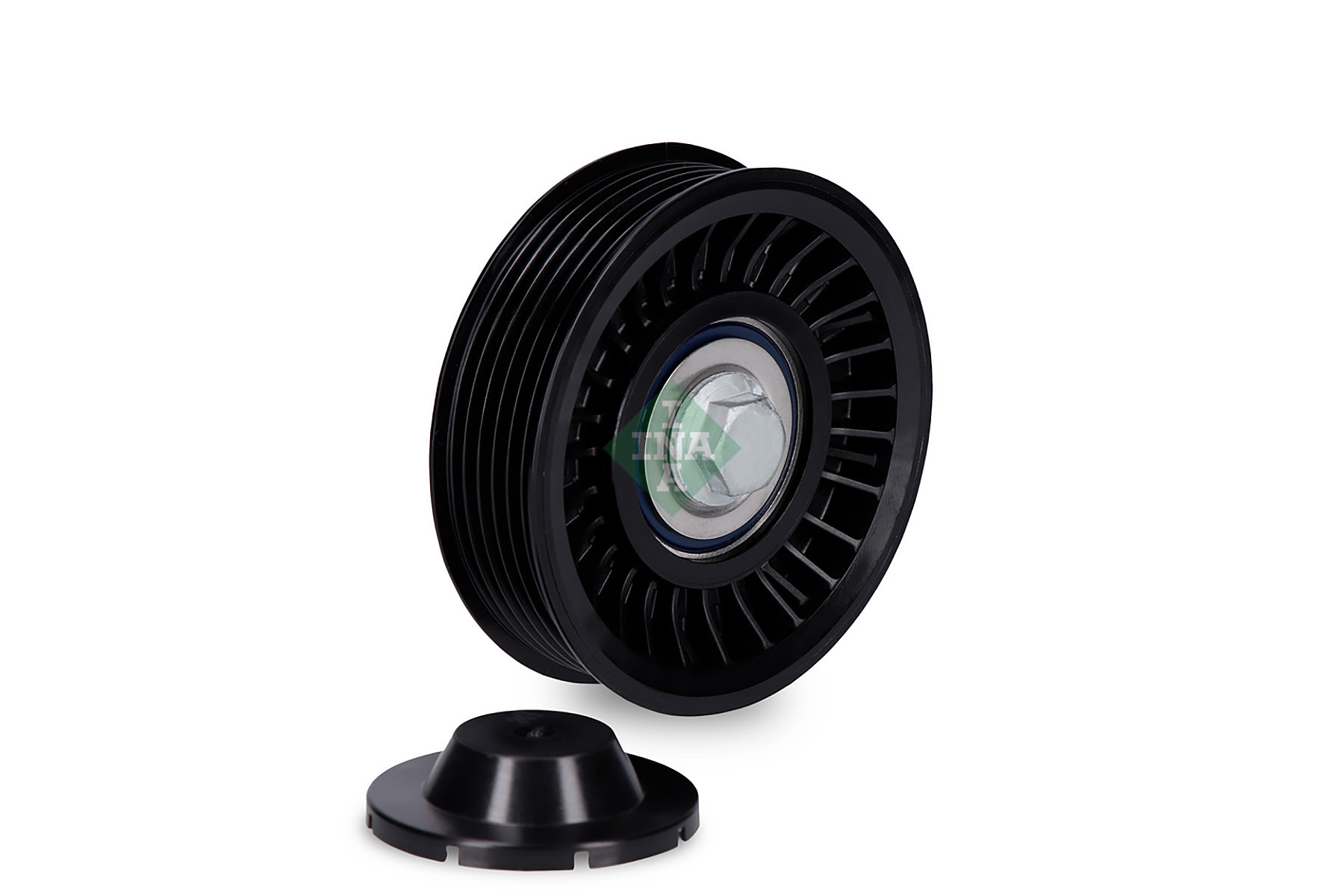 SCHAEFFLER INA Medløberhjul, multi-V-rem 532089110 for JAGUAR LAND ROVER