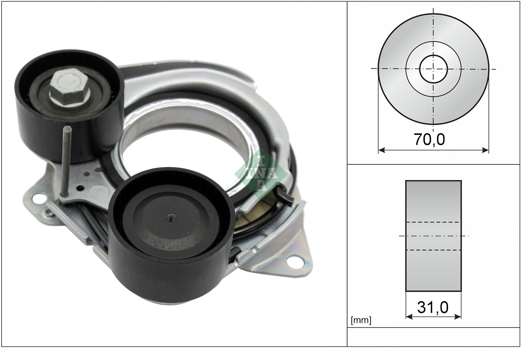 SCHAEFFLER INA Remstrammer, kilerem 534101010 for MINI