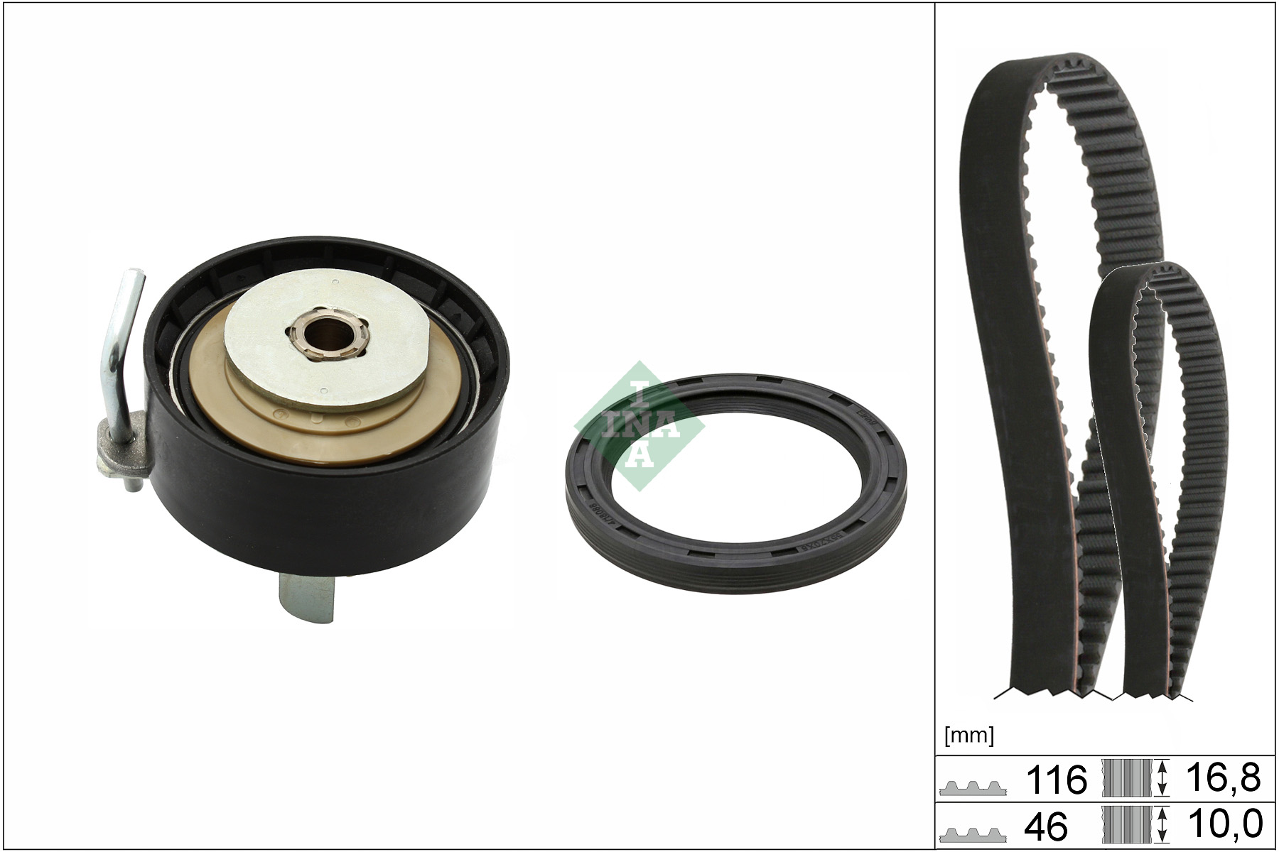 SCHAEFFLER INA Tandremssæt 530096110 for FORD