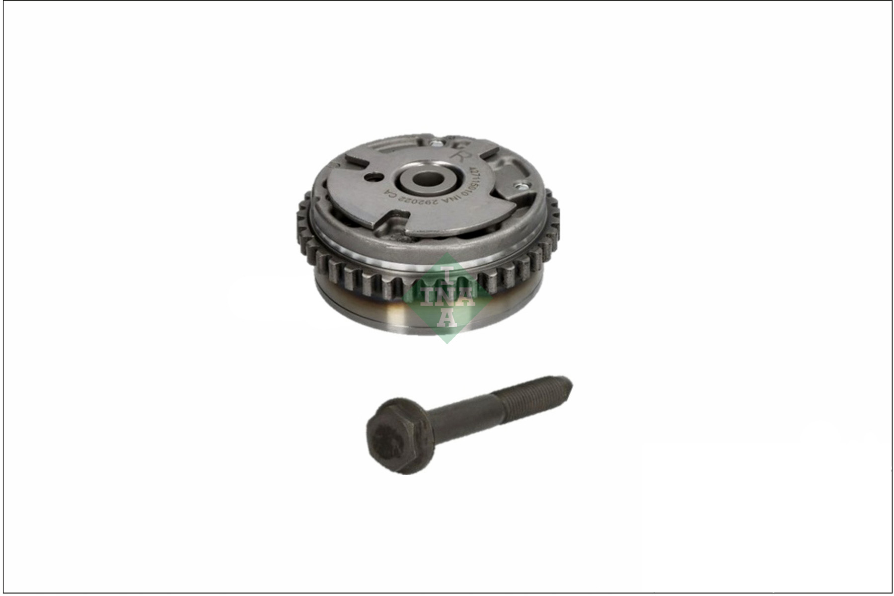 SCHAEFFLER INA Knastaksel-forstiller 427115010 for VAUXHALL OPEL CADILLAC CHEVROLET