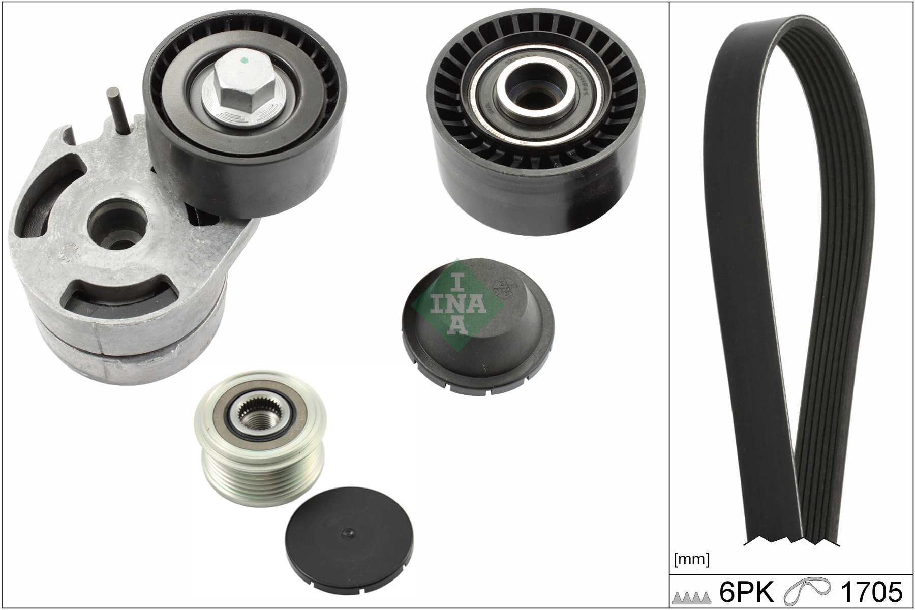 SCHAEFFLER INA Kileremssæt 529001222 for PEUGEOT FORD