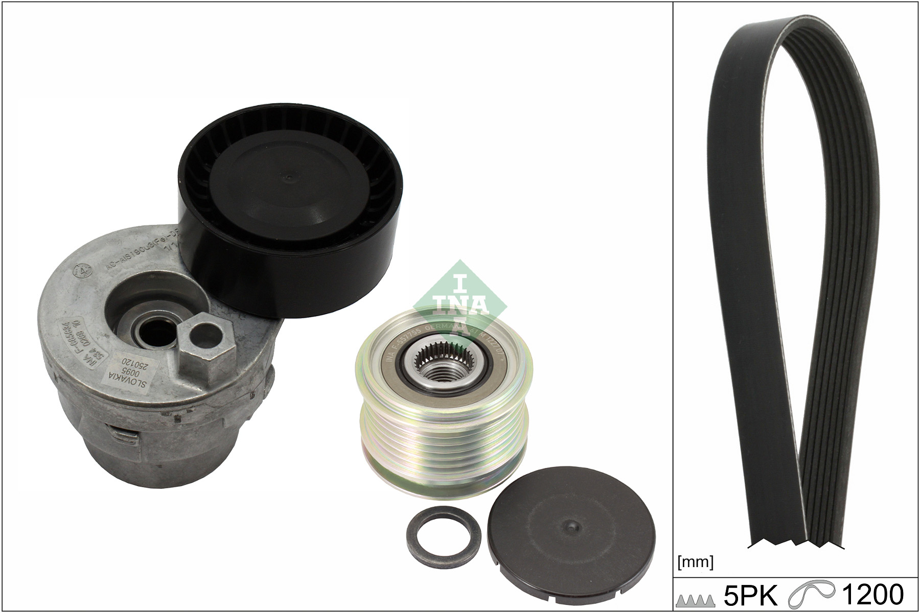 SCHAEFFLER INA Kileremssæt 529001521 for NISSAN RENAULT