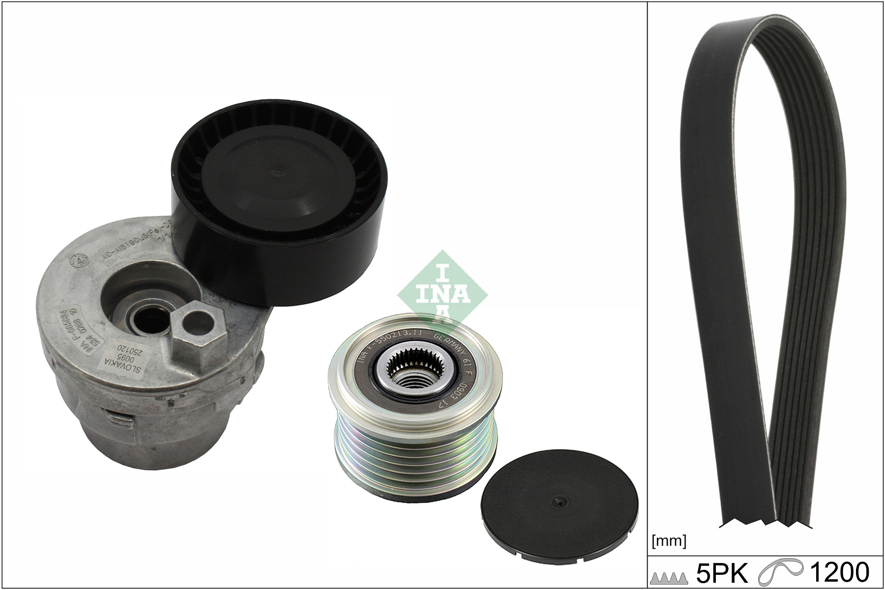 SCHAEFFLER INA Kileremssæt 529001520 for NISSAN RENAULT