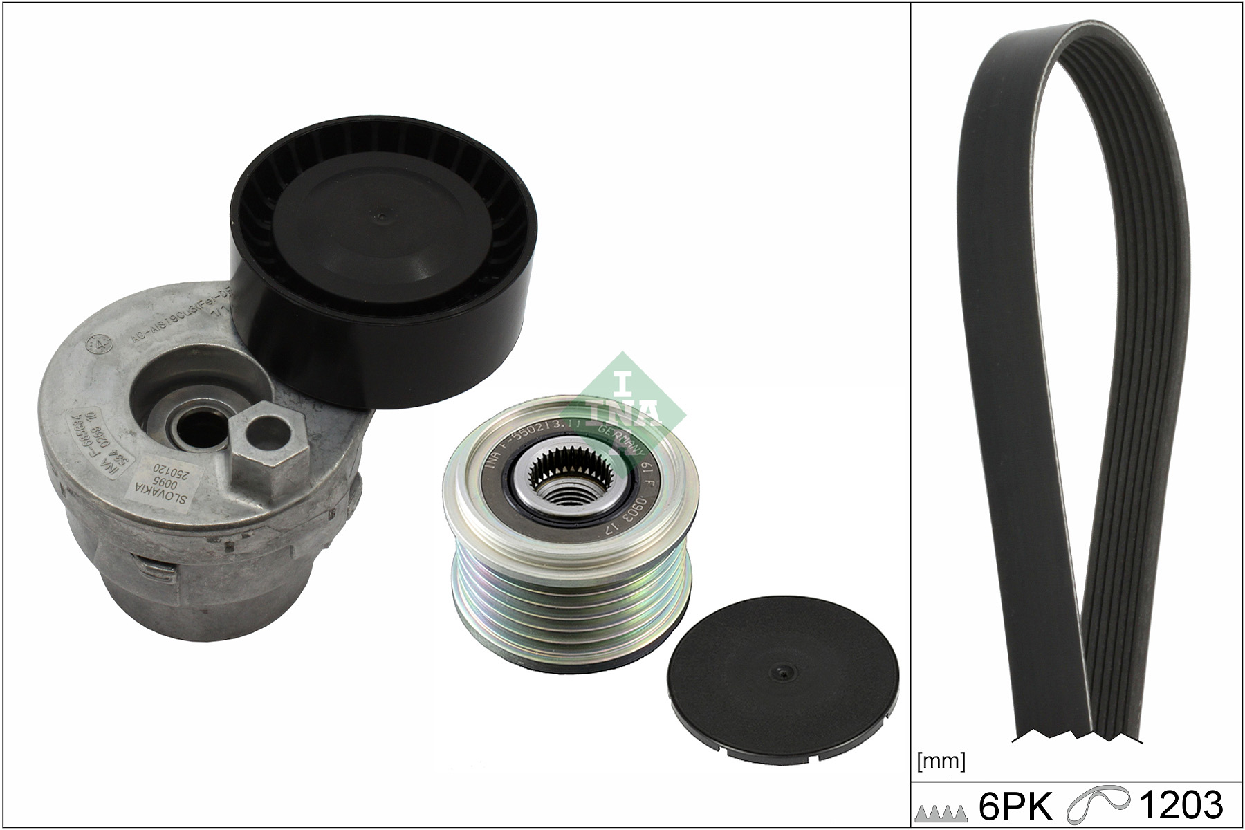SCHAEFFLER INA Kileremssæt 529000921 for NISSAN DACIA