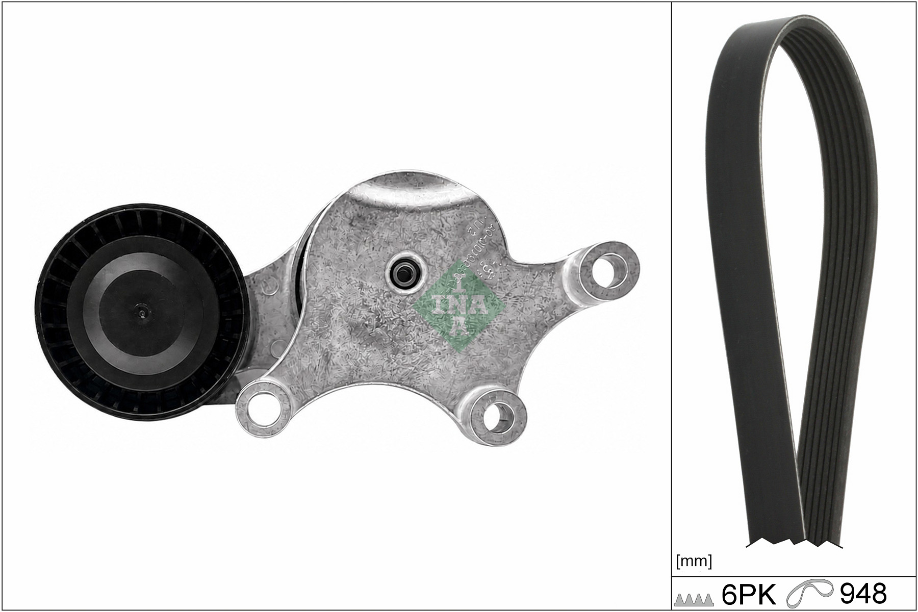 SCHAEFFLER INA Kileremssæt 529057710 for FORD