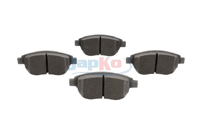 JAPKO Bremseklodser 500080 foraksel for PEUGEOT CITROËN GEELY