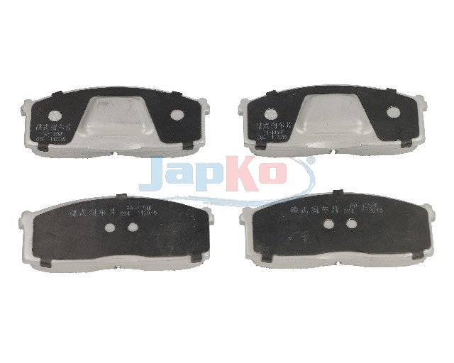 JAPKO Bremseklodser 50105 foraksel for NISSAN