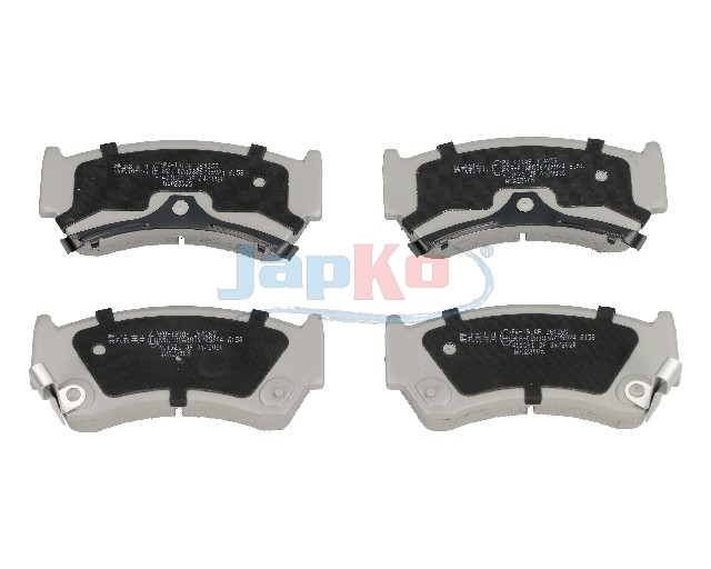 JAPKO Bremseklodser 50191 foraksel for MAZDA NISSAN