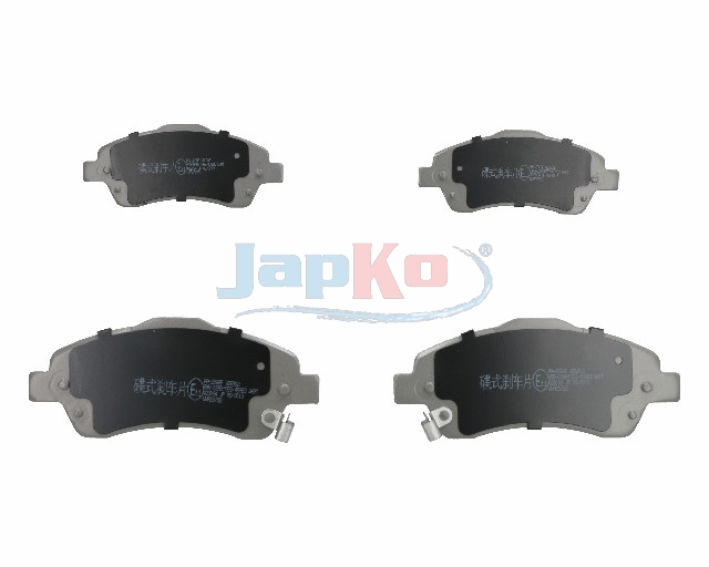 JAPKO Bremseklodser 50206 foraksel for TOYOTA