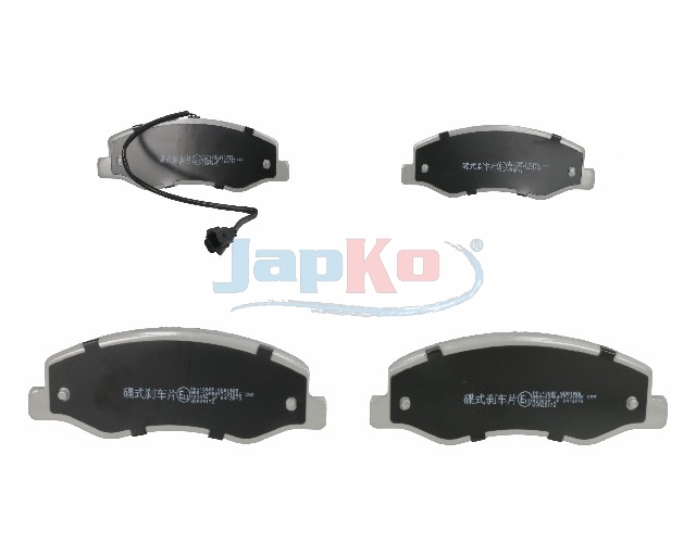 JAPKO Bremseklodser 51106 bagaksel for OPEL RENAULT VAUXHALL NISSAN