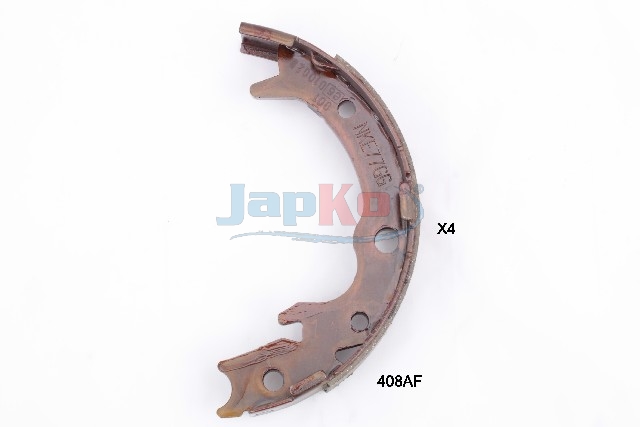 JAPKO Bremsebakkesæt 55408 bagaksel for HONDA