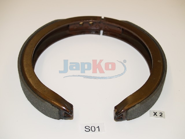 JAPKO Bremsebakkesæt 55s01 bagaksel for GMC MAZDA SSANGYONG