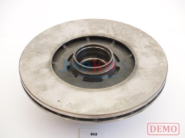 JAPKO Bremseskive 60302c foraksel ventileret 227mm 18mm for MAZDA