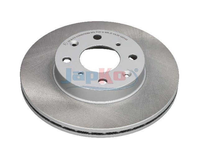 JAPKO Bremseskive 60419c foraksel ventileret 241mm 19mm for HONDA