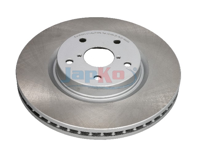 JAPKO Bremseskive 60712c foraksel ventileret 316mm 30mm for SUBARU