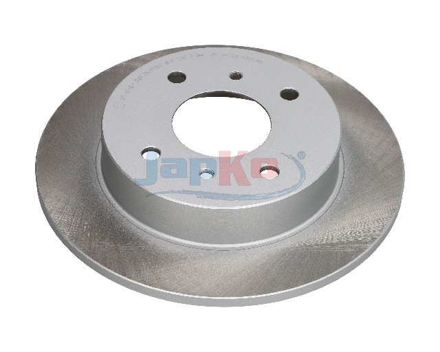 JAPKO Bremseskive 61015c bagaksel fuld 258mm 10mm for NISSAN