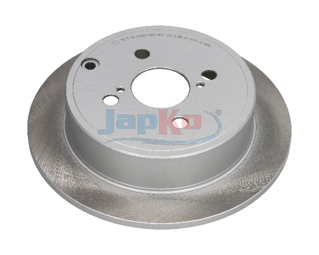 JAPKO Bremseskive 61217c bagaksel fuld 257mm 9mm for TOYOTA