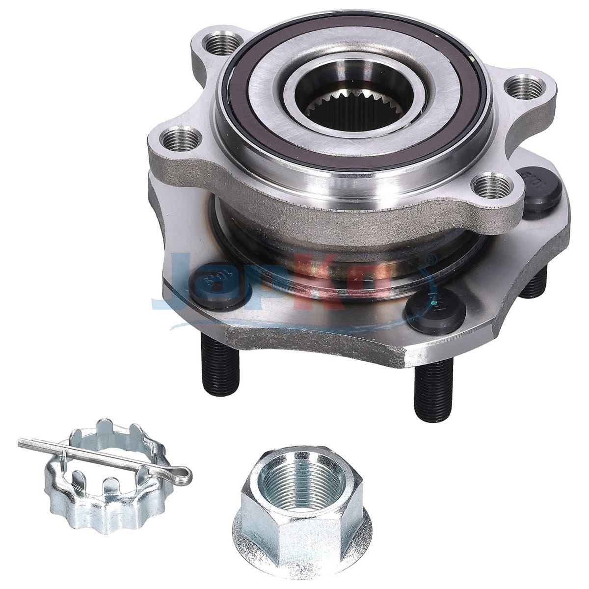 JAPKO Hjulnav 411025 foraksel for NISSAN