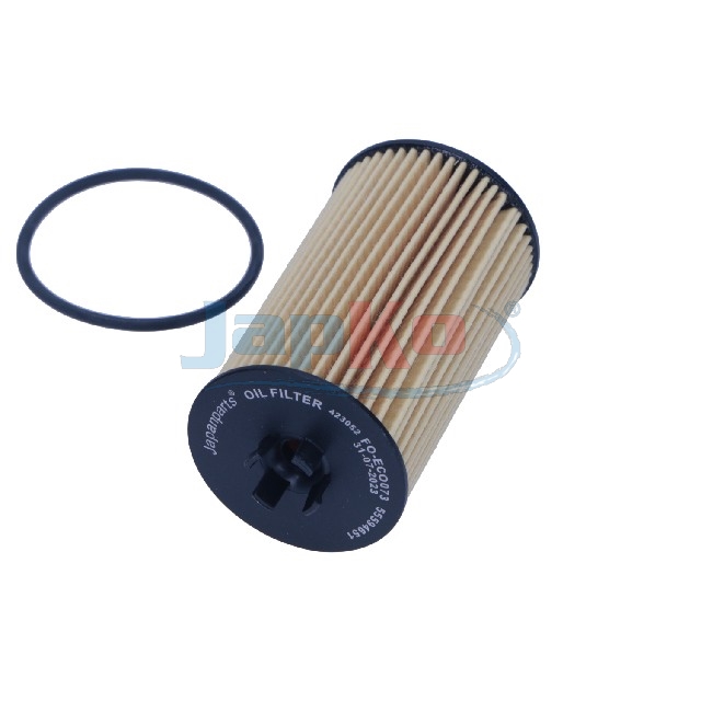 JAPKO Oliefilter 1eco073 Filterindsats supplementary_articlesupplementary_info_596|Tillægsartikel/Yderligere info.|med pakning height_mm_209|Højde [mm