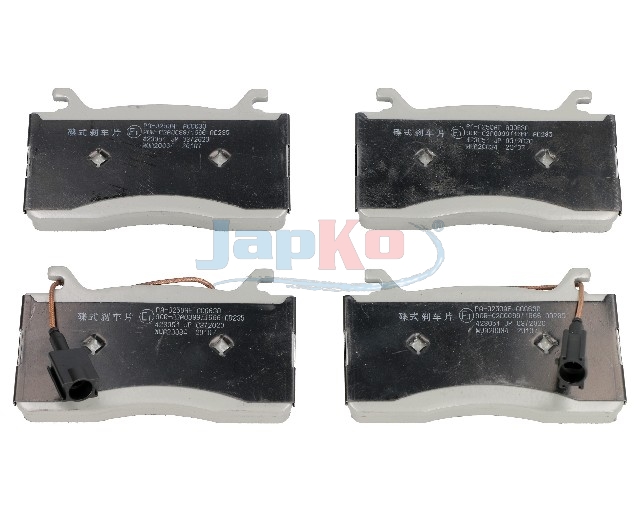 JAPKO Bremseklodser 500250 foraksel for ALFA ROMEO FIAT
