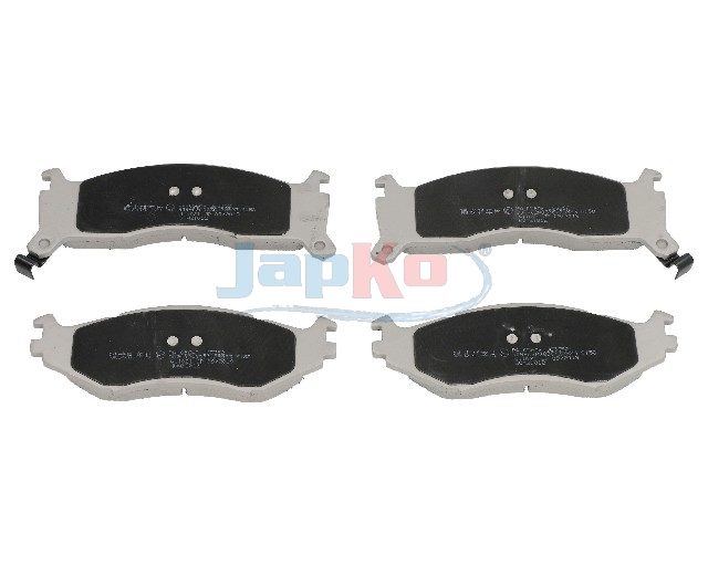 JAPKO Bremseklodser 50056 foraksel for CHRYSLER