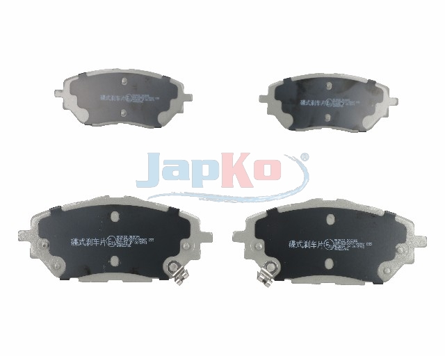 JAPKO Bremseklodser 502022 foraksel for TOYOTA