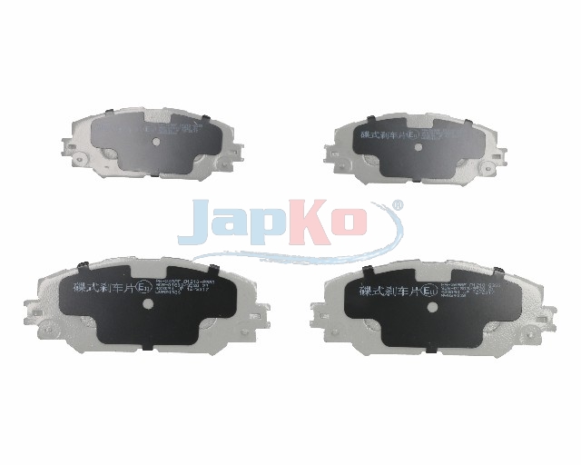 JAPKO Bremseklodser 50269 foraksel for TOYOTA