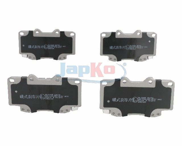 JAPKO Bremseklodser 50226 foraksel for TOYOTA