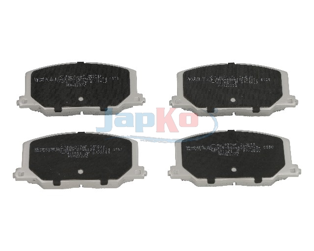 JAPKO Bremseklodser 50237 foraksel for TOYOTA