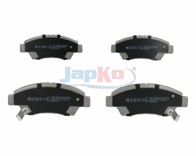 JAPKO Bremseklodser 50435 foraksel for ISUZU ACURA HONDA NISSAN