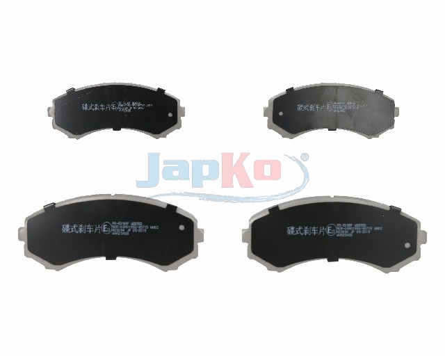 JAPKO Bremseklodser 50509 foraksel for ISUZU MAZDA MITSUBISHI NISSAN