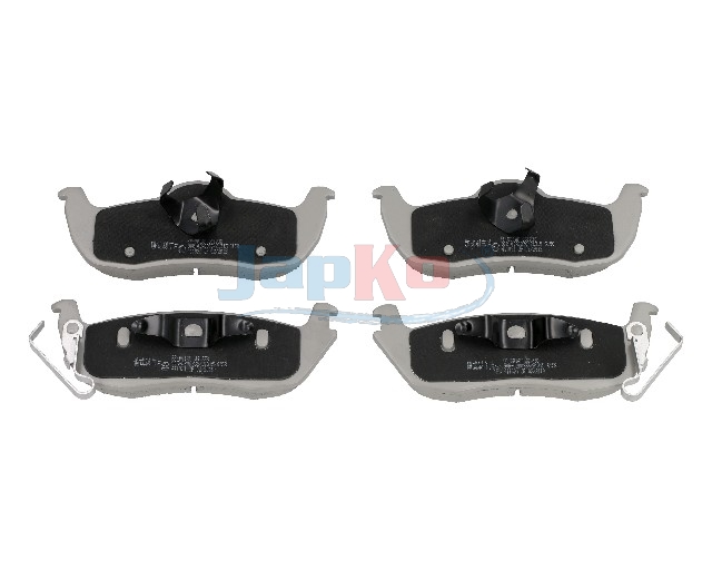 JAPKO Bremseklodser 51001 bagaksel for JEEP NISSAN