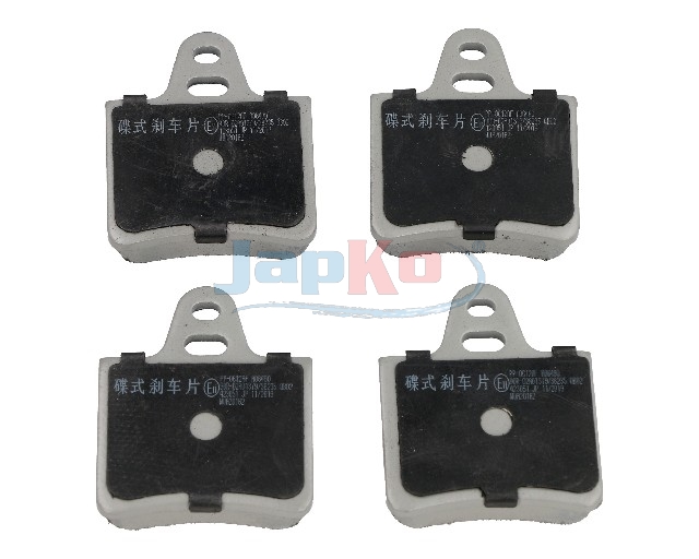 JAPKO Bremseklodser 510612 bagaksel for CITROËN