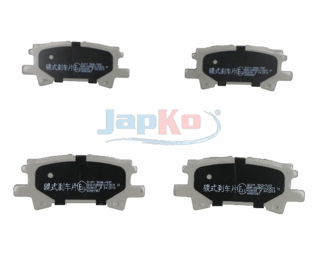 JAPKO Bremseklodser 51211 bagaksel for TOYOTA