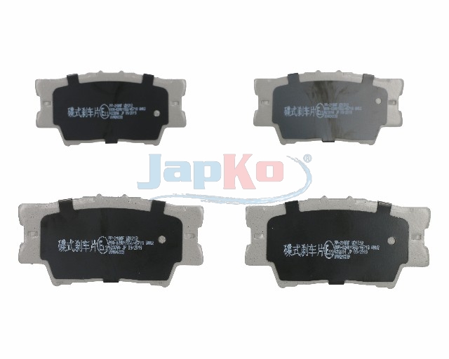 JAPKO Bremseklodser 51218 bagaksel for PONTIAC TOYOTA TOYOTA (FAW)