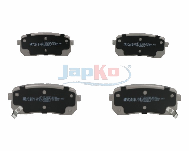 JAPKO Bremseklodser 51k07 bagaksel for HYUNDAI KIA HAVAL