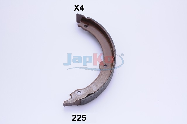 JAPKO Bremsebakkesæt 55225 bagaksel for TOYOTA