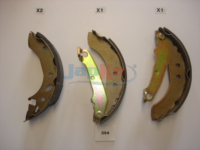 JAPKO Bremsebakkesæt 55394 bagaksel for FORD MAZDA