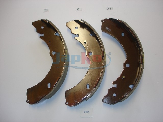 JAPKO Bremsebakkesæt 55900 bagaksel for ISUZU GREAT WALL