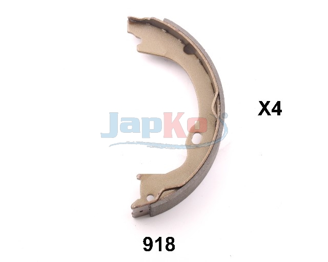 JAPKO Bremsebakkesæt 55918 bagaksel for JEEP