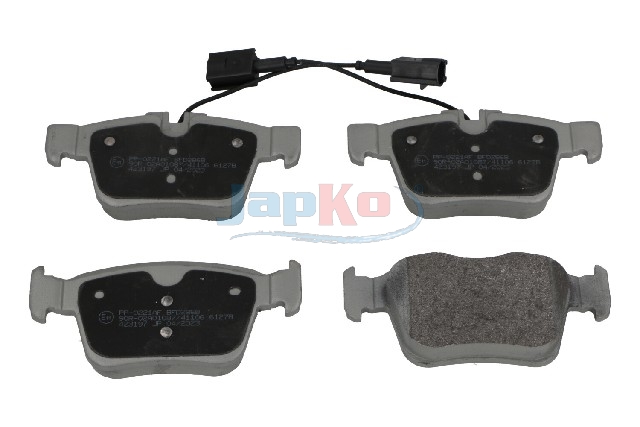 JAPKO Bremseklodser 510221 bagaksel for ALFA ROMEO