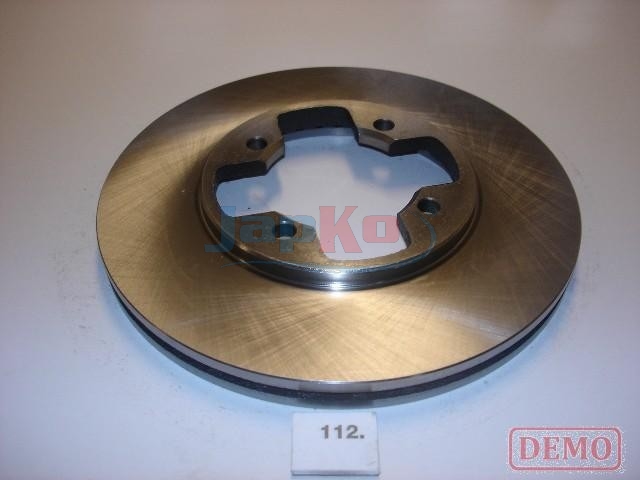 JAPKO Bremseskive 60112c foraksel ventileret 251mm 20mm for NISSAN